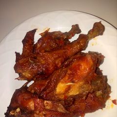 Peppered chicken A picture of Peppered chicken.