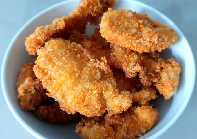 Chicken Fingers/Katsu/Ayam Goreng Tepung (dengan buttermilk)