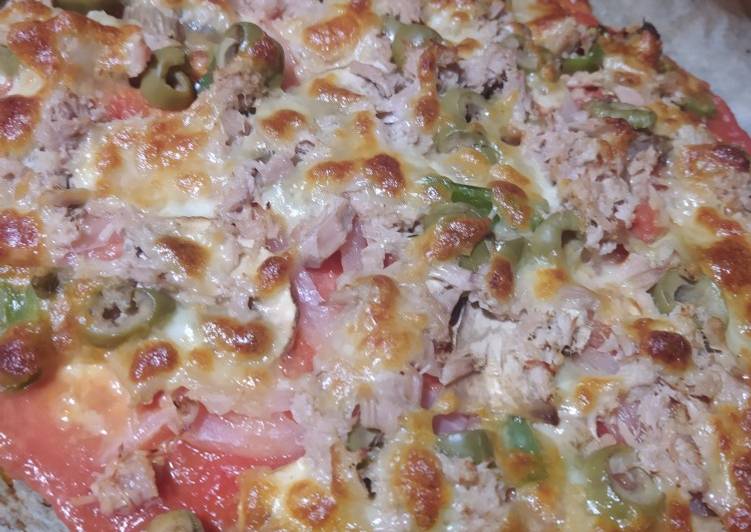 Pizza proteica