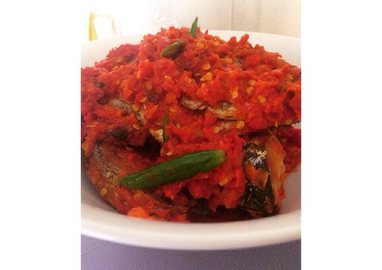 Tuna balado cabe merah🌶