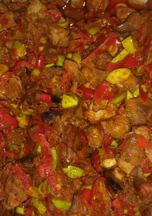 Foto resep SambeL goreng Hati pete 👍