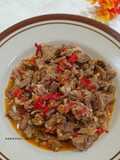 Oseng Mercon Daging