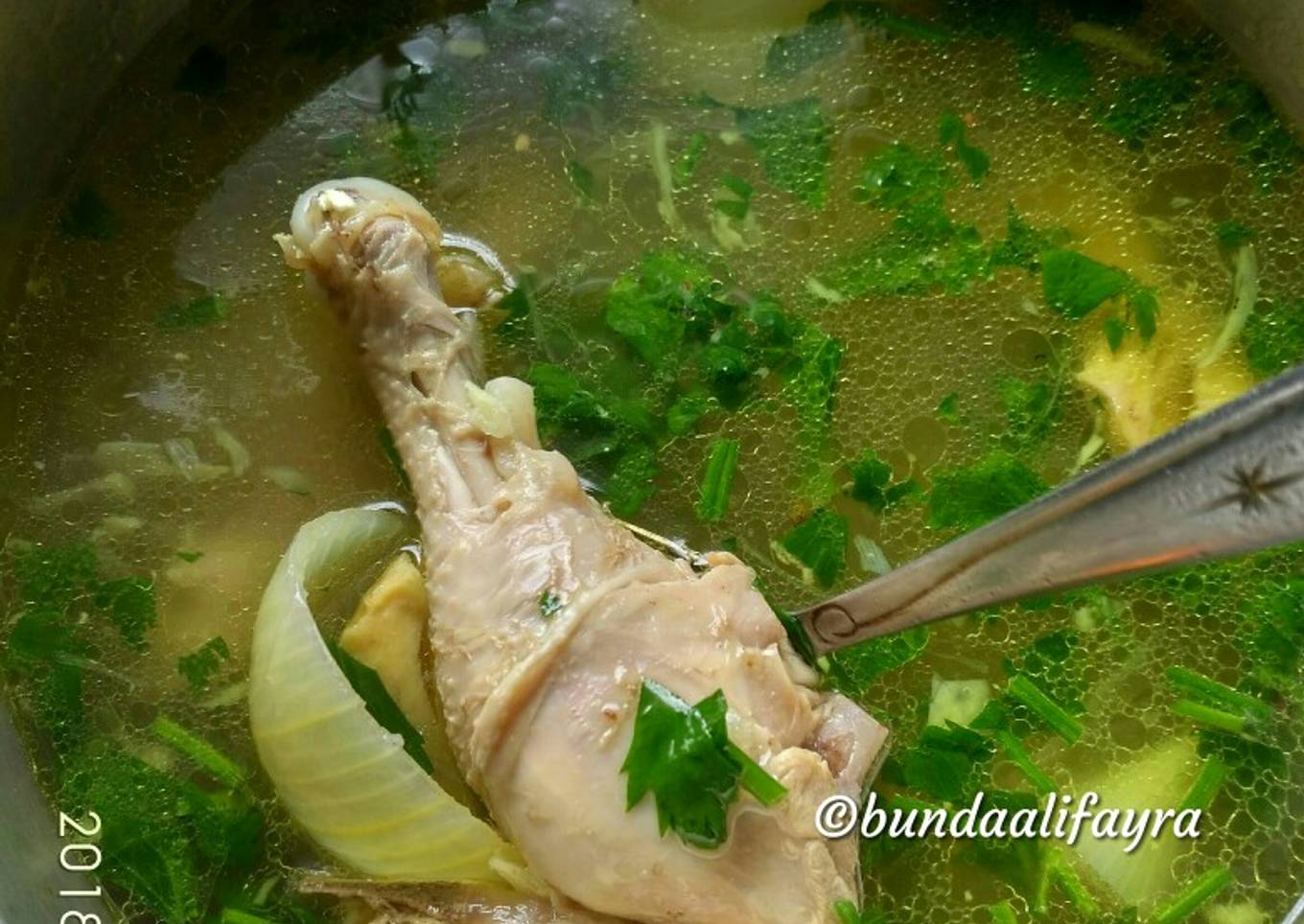 Sop Pecok Ayam (Sop Ayam Klaten)