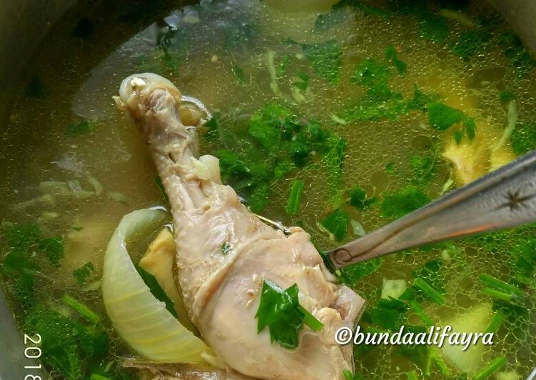 Resep Sop Pecok Ayam (Sop Ayam Klaten), Enak Banget