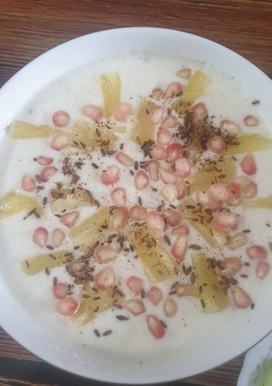 A picture of Pineapple raita.