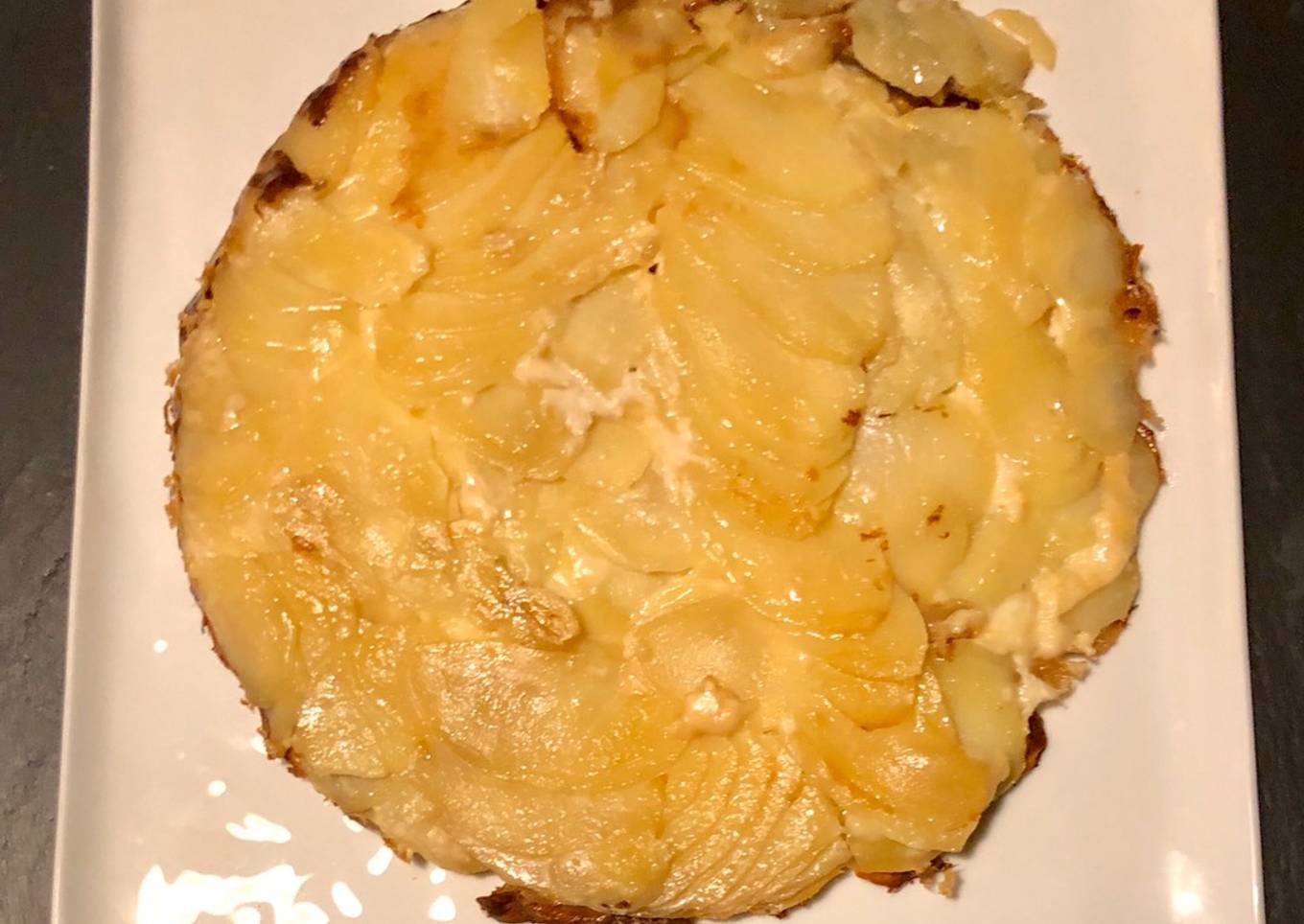 Gâteau de pommes de terre au reblochon