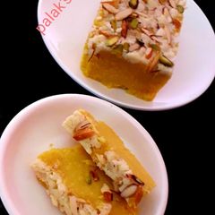 A picture of Sev mithai.