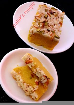 A picture of Sev mithai.