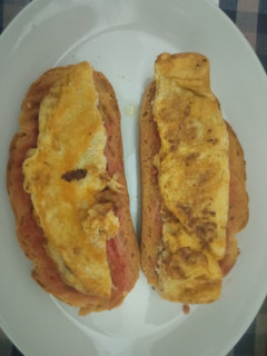 Una foto de Tortilla con parmesano y foie