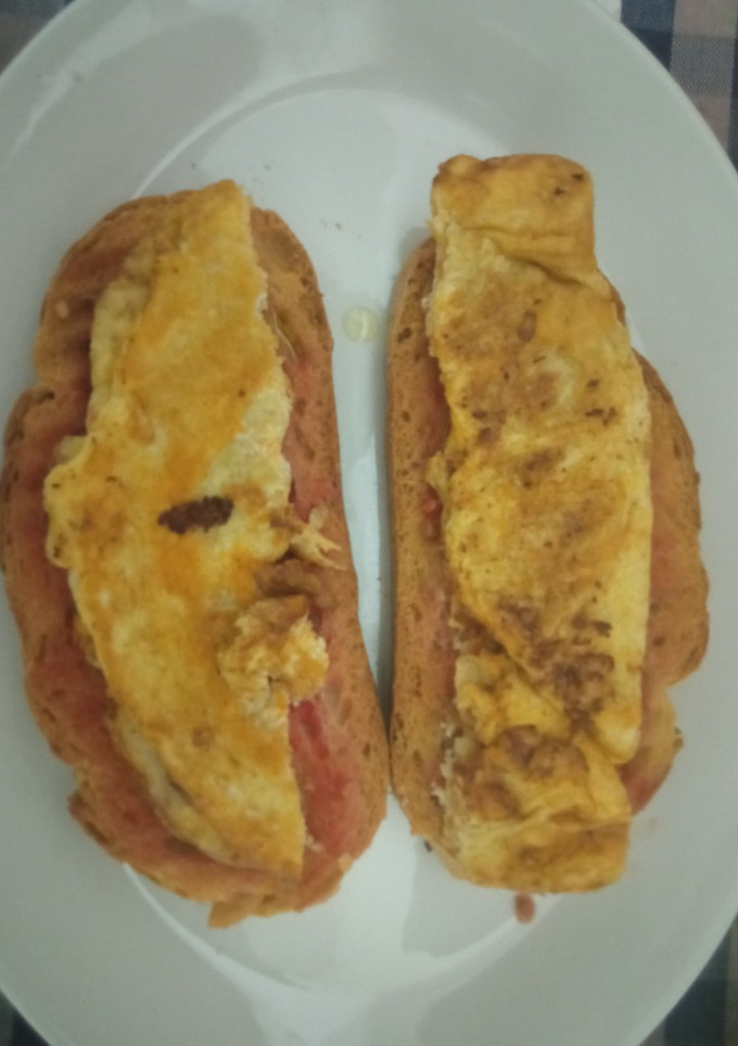 Una foto de Tortilla con parmesano y foie