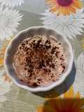 Porridge caldo caffè, cannella e cacao