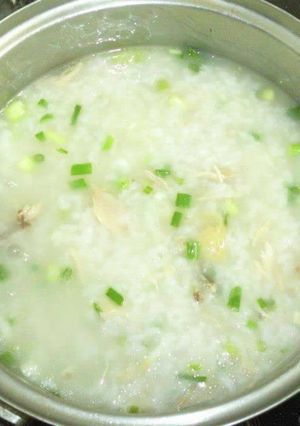 Hình của món Cháo gà.