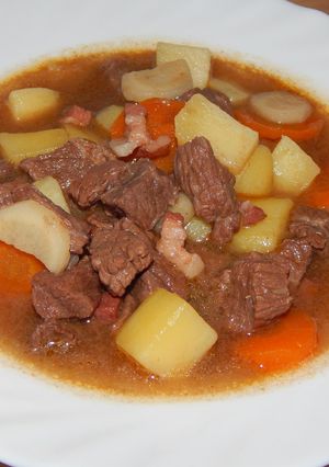 Marhagulyás recept fotója