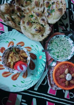 A picture of Butter Naan.