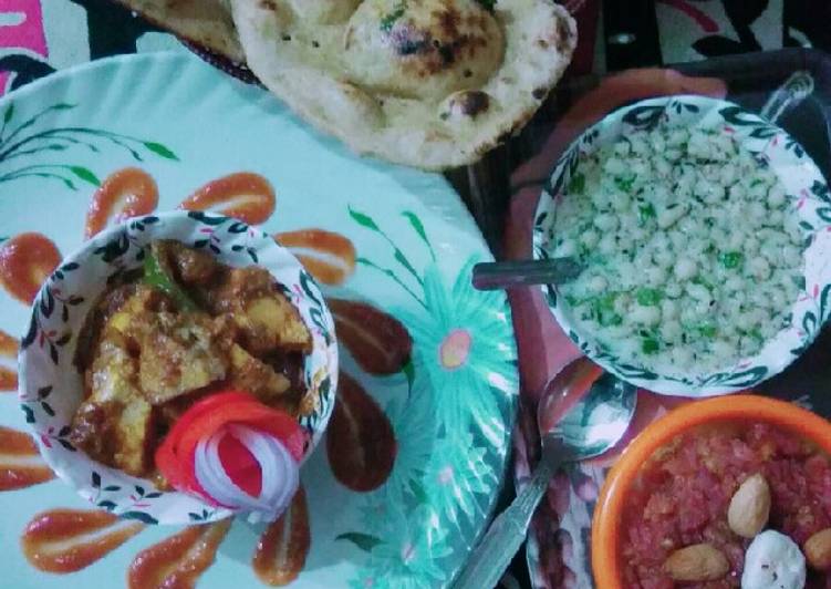 Steps to Prepare Any-night-of-the-week Butter Naan