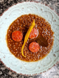 Una foto de Lentejas con chorizo