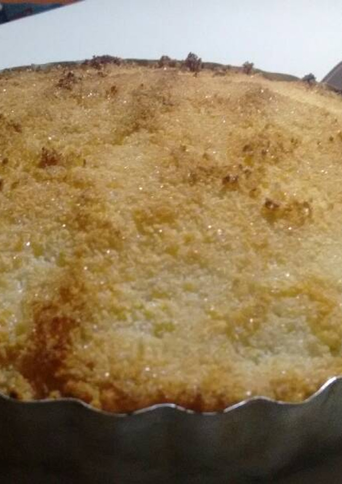 Una foto de Tarta de coco y dulce de leche