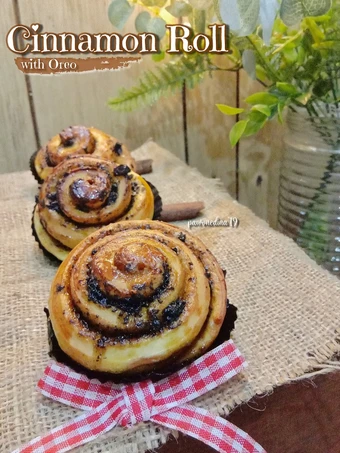 Langkah Mudah untuk Membikin Resep 12.#3 Cinnamon Roll with Oreo yang  Bikin Ketagihan Anti Ribet, Lezat