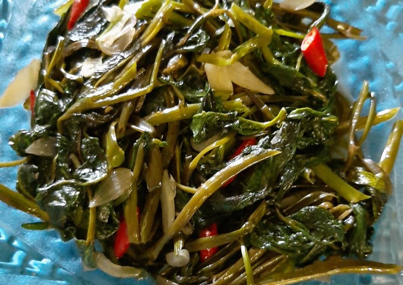 Bayam goreng