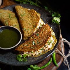 A picture of No-Oil Spinach Chillas.