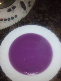 Una foto de Crema de lombarda con manzana