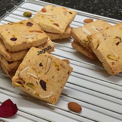 Thandai Mawa Eggless Cookies - Holi Special !! A picture of Thandai Mawa Eggless Cookies - Holi Special !!.
