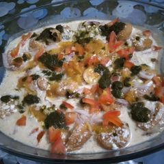 A picture of Dahi bhaly.