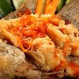 Ikan nila goreng crispy