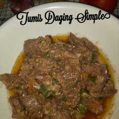 รูปของ Tumis Daging Simple