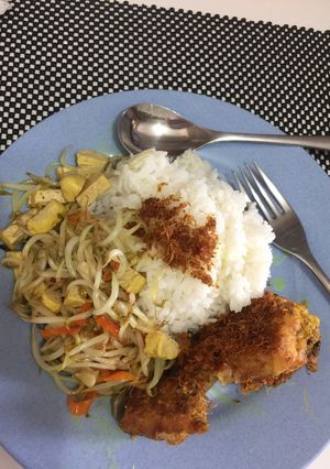 Foto resep Tumis toge tahu