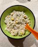 Cold tuna pasta salad 🥗 🌽🍋