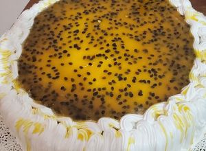 Una foto de Torta de parchita