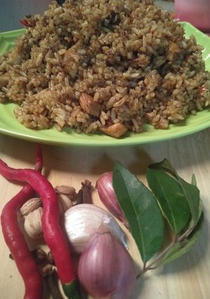 Foto resep Nasgor kary ayam
