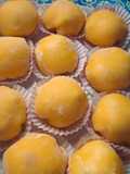 Mochi isi whipped cream+mangga