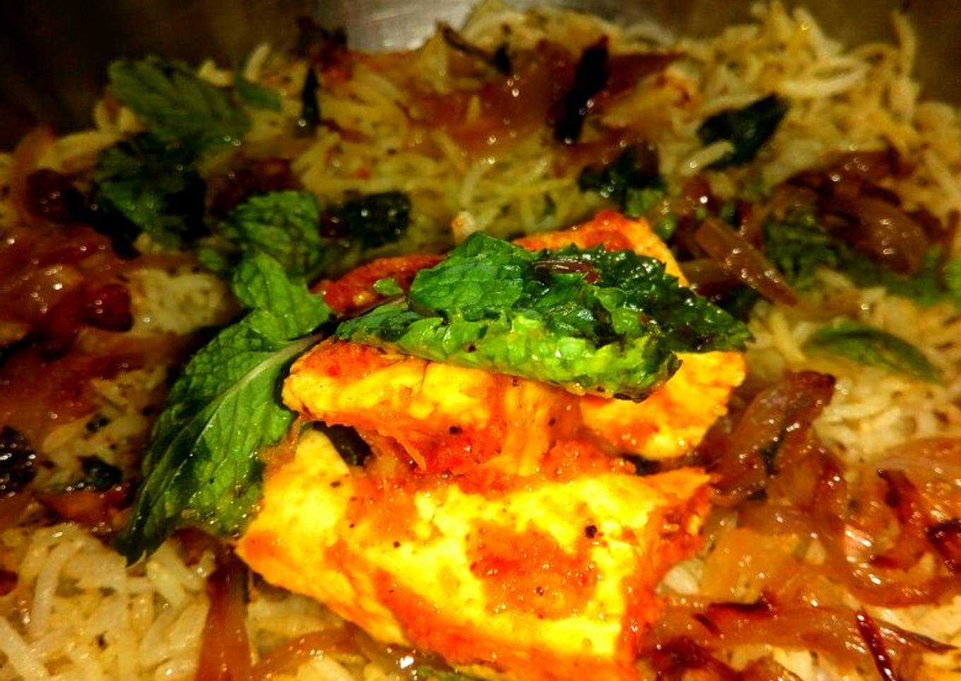 Paneer Dum Biriyani