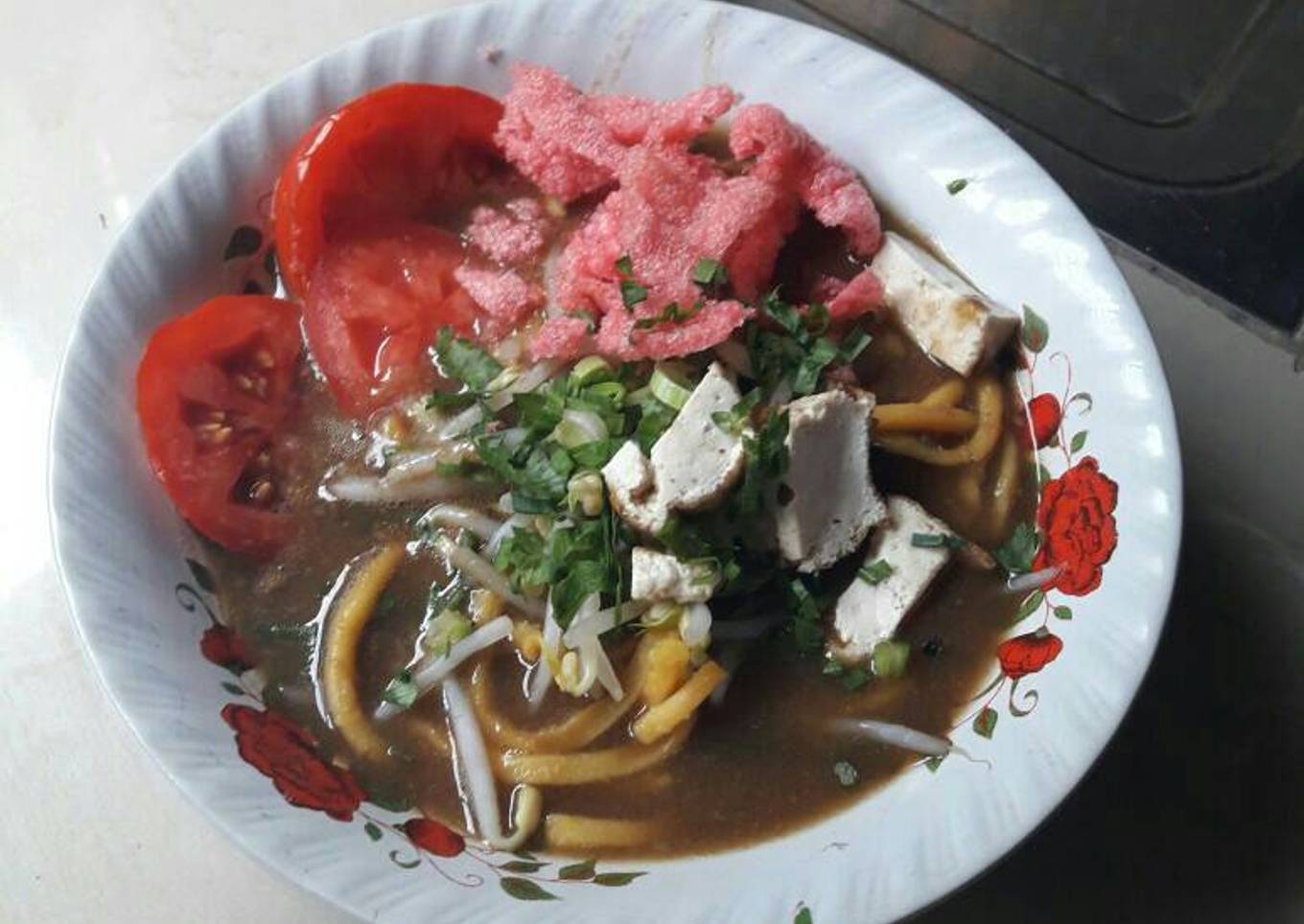 Mie rebus medan