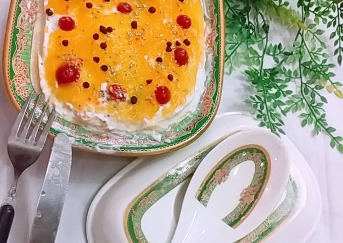 Recipe of Ultimate Orange icing custard