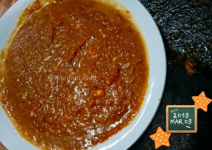 Resep Sambal kacang pendamping singkong goreng oleh 
