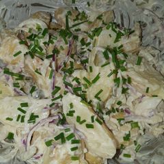 A picture of Amazing potato salad👌.