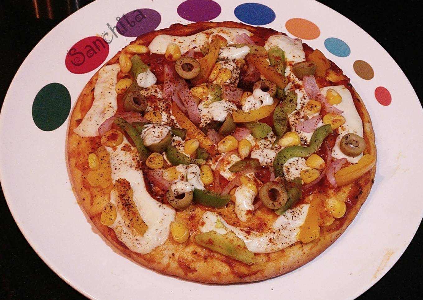 Homemade Farm house Pizza