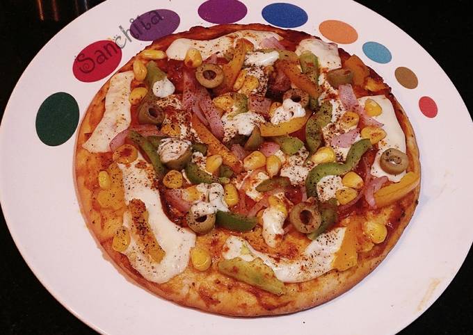 Homemade Farm house Pizza