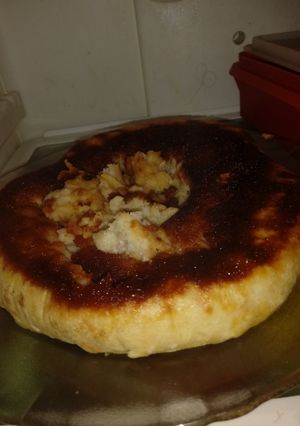 Una foto de Budín de pan