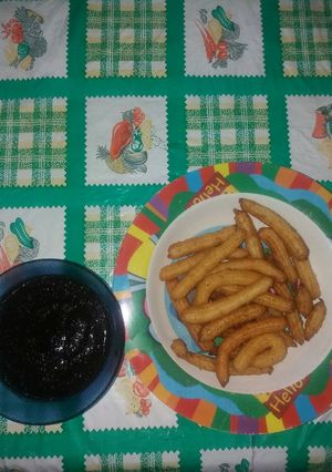 Foto resep Churros Saus Coklat ala Vitri