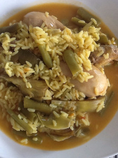 Una foto de Arroz caldoso
