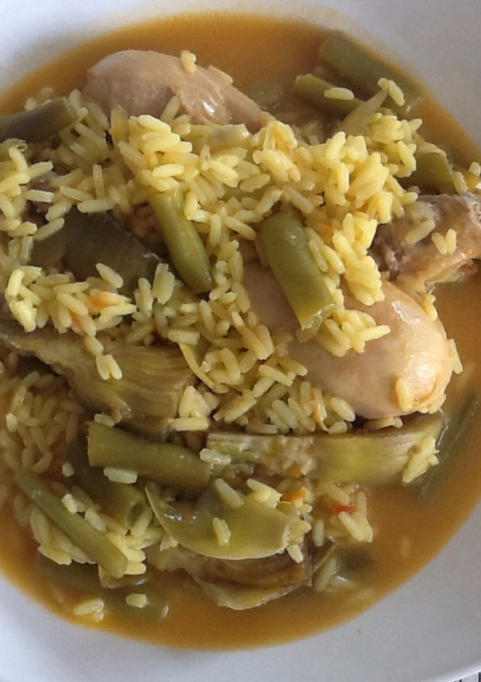 Una foto de Arroz caldoso
