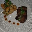 Filete al perejil con papas rústicas