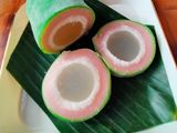 Mochi Gulung Kelapa Hijau