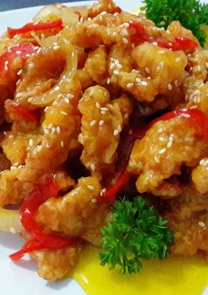 Foto resep Honey Lemon Chicken