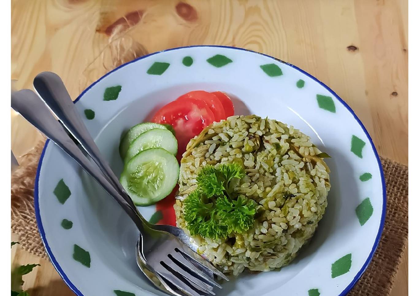 Nasi Goreng Hijau Tongkol