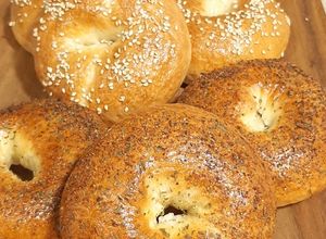 Foto principal de Bagels con semillas